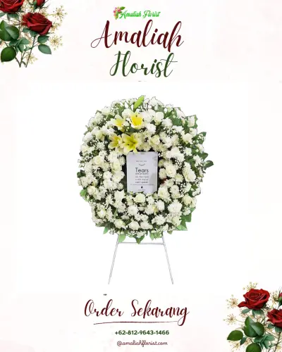 Krans Bunga Duka Cita di Demulih